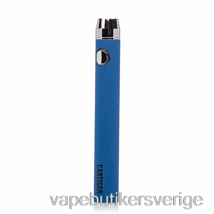 Vape Sverige Cartisan Button Vv 900 Dual Charge 510 Batteri [micro] Blå